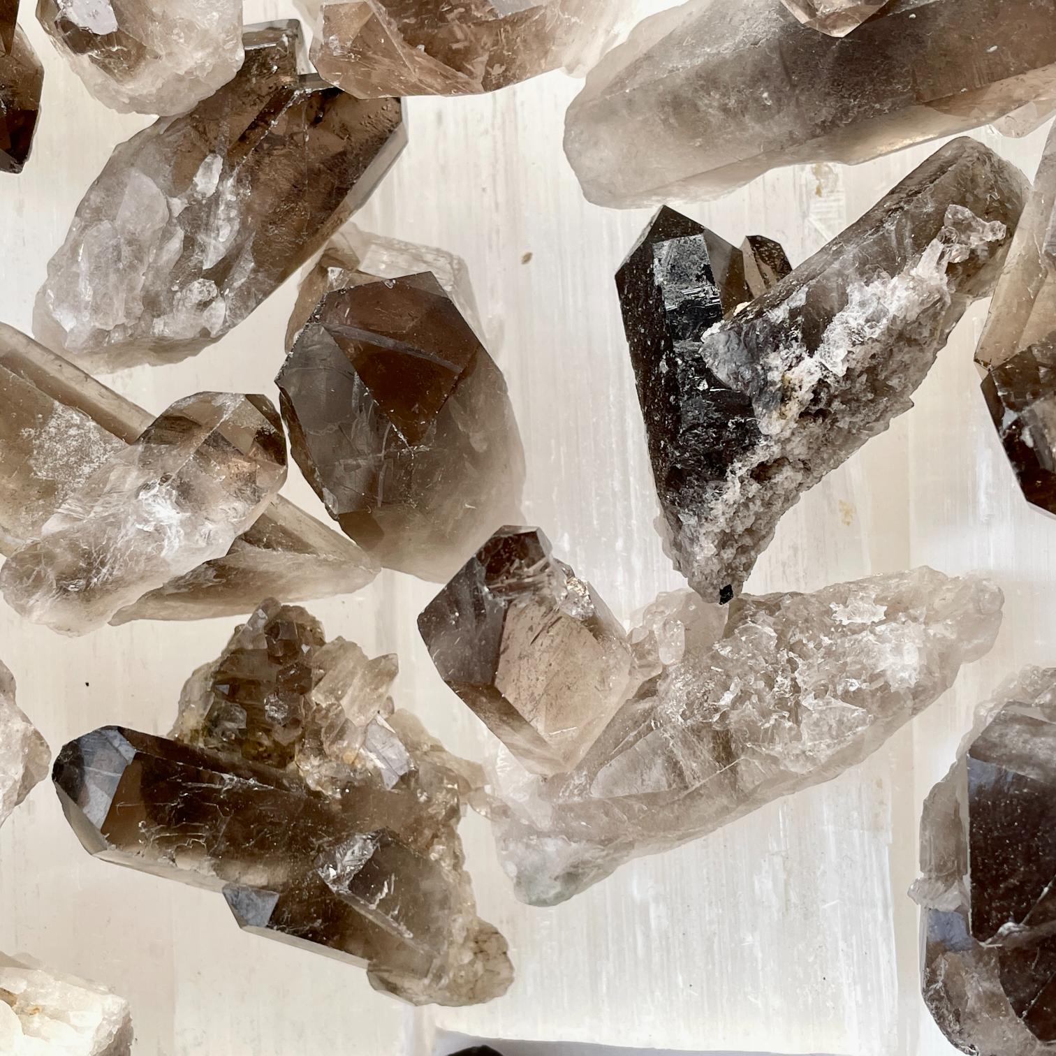 Smoky Quartz Mini Cluster Q1/A 1pc Smoky Quartz Mini Cluster Q1/A 1pc